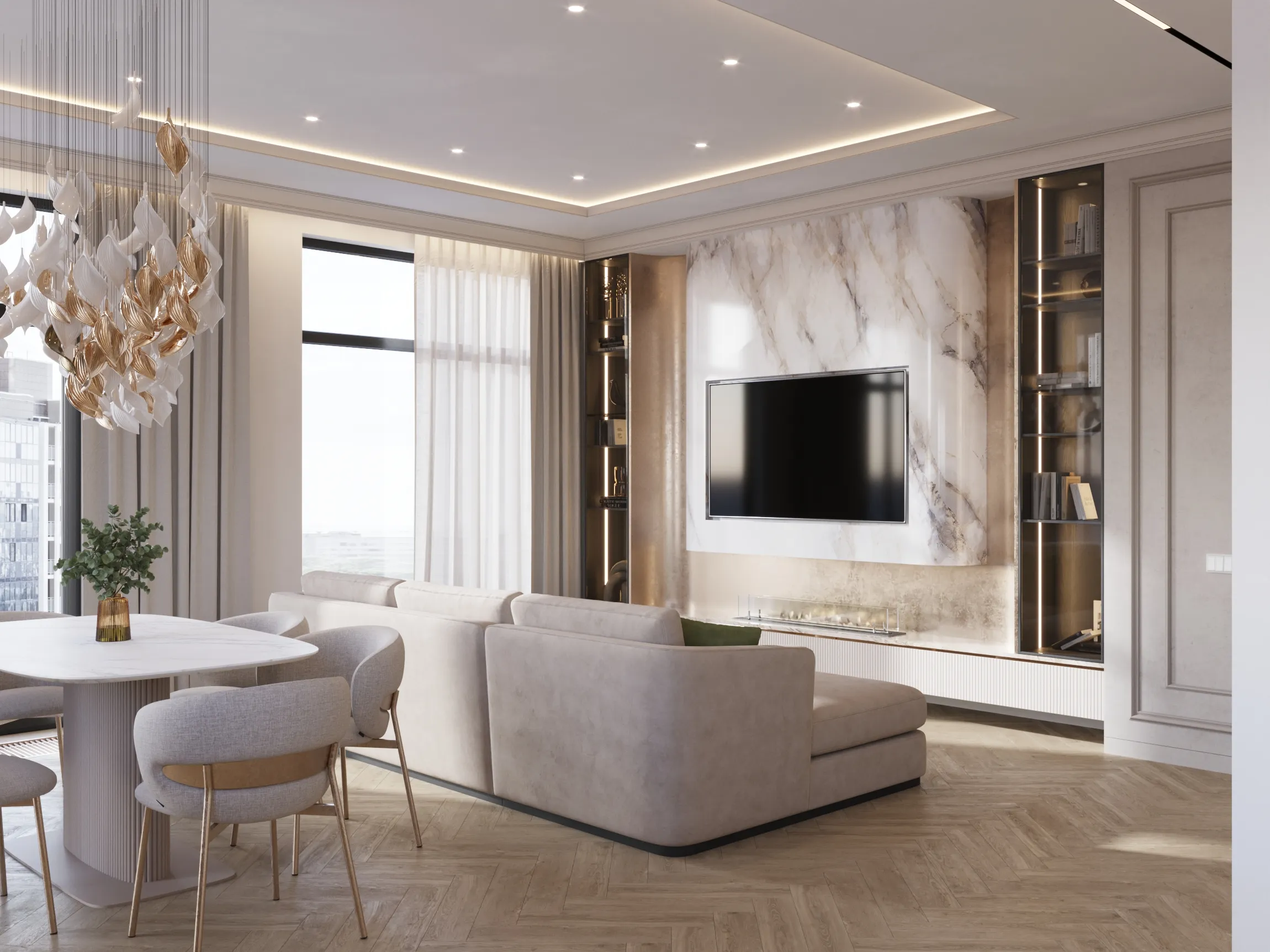 apartment Malookhtinsky
