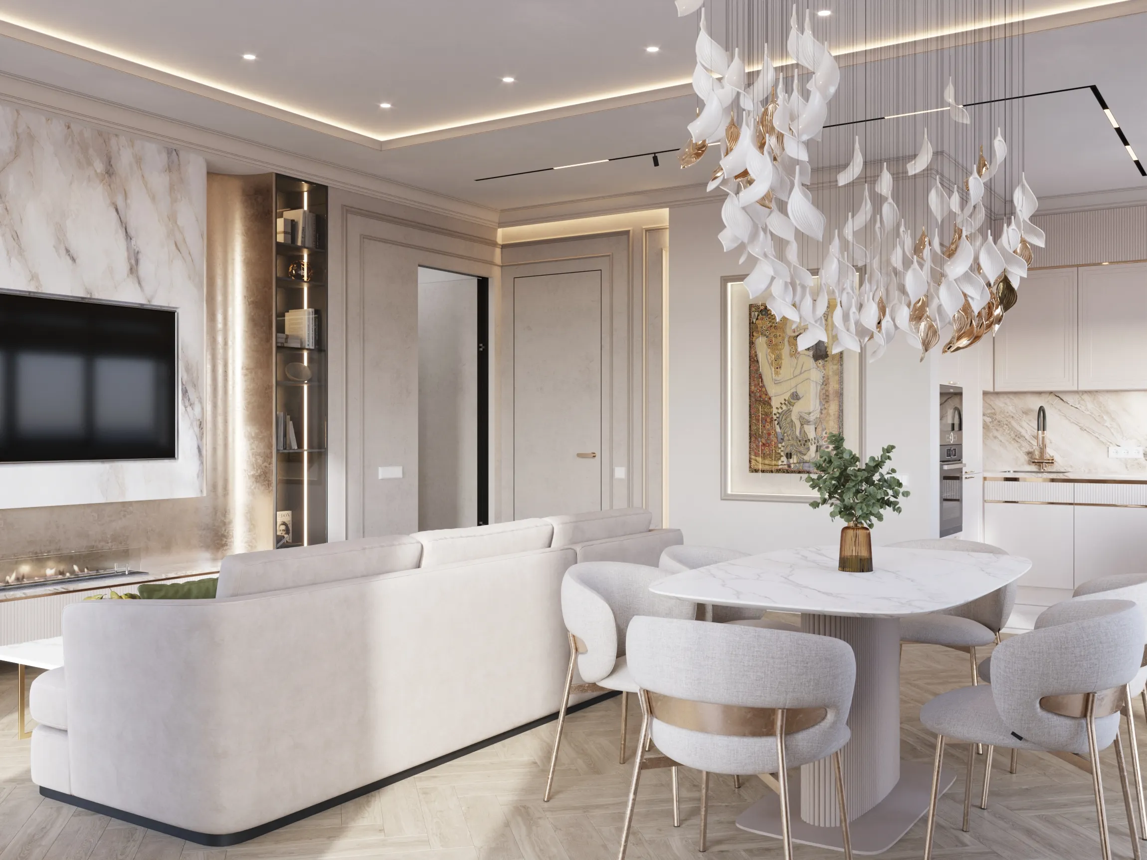 квартира Malookhtinsky