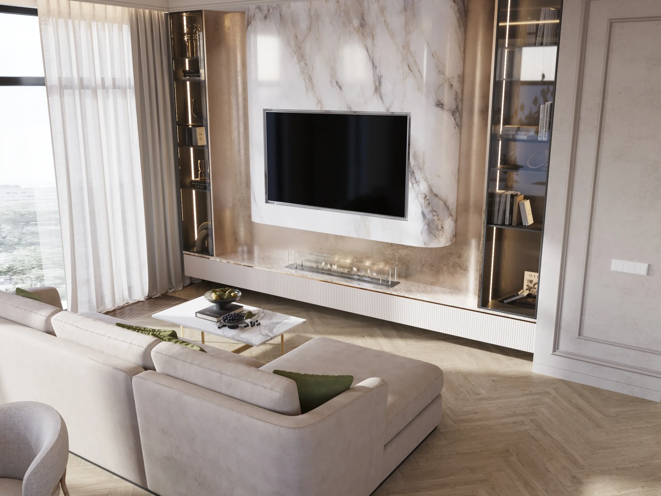 квартира Malookhtinsky