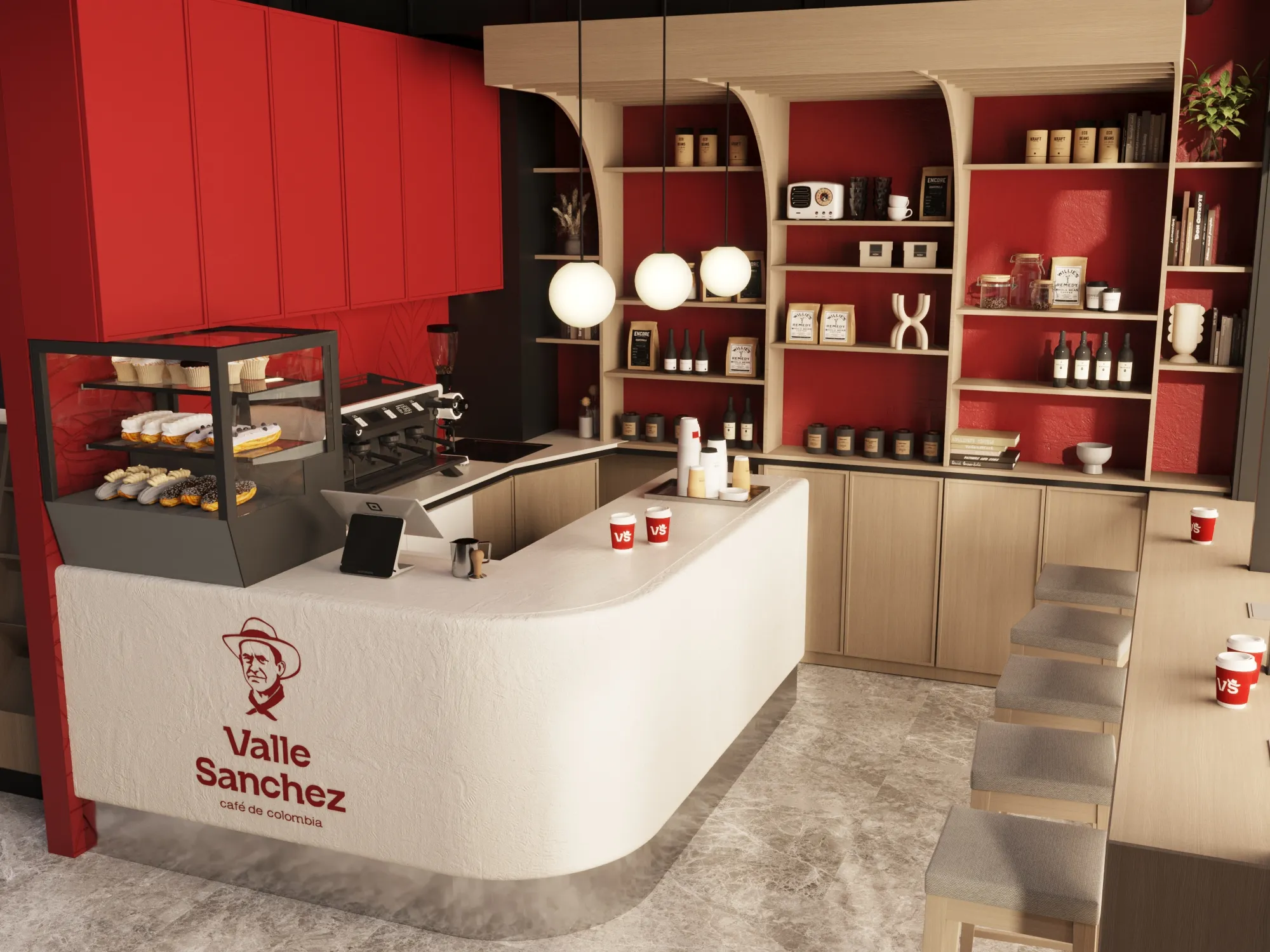 Сеть кофеен Valle Sanchez